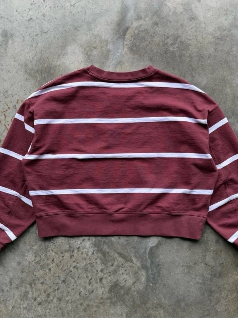 lululemon athletica perfectly oversized cropped crewneck